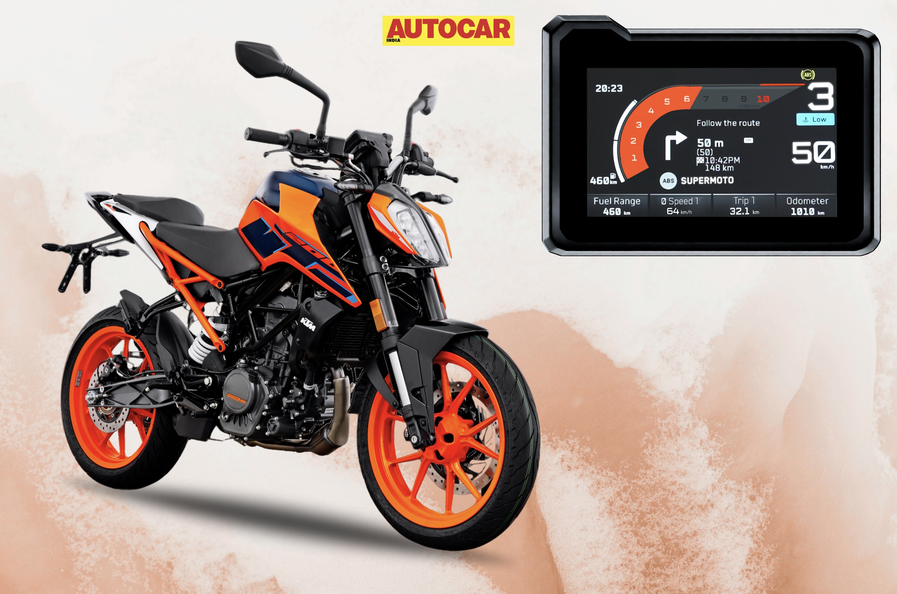 KTM 200 Duke, TFT display, updated model price